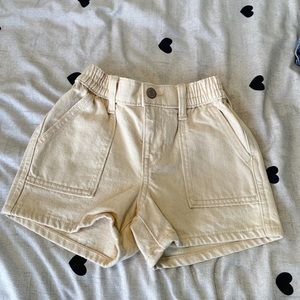 Old navy tan jean shorts, never worn